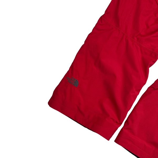 North Face Red Thick Ski Cargo Trousers - Large