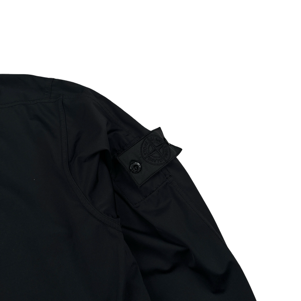 Stone Island 2020 Shadow Project Black Light Nylon R Pullover - Large