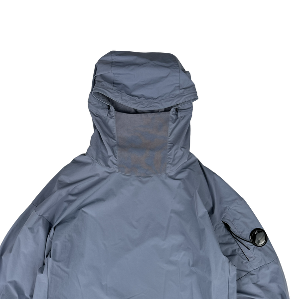 CP Company Baby Blue Soft Shell Pullover Jacket - Medium