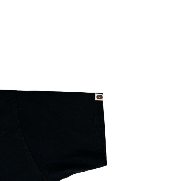 BAPE Camo Ape Graphic Black T Shirt - XL