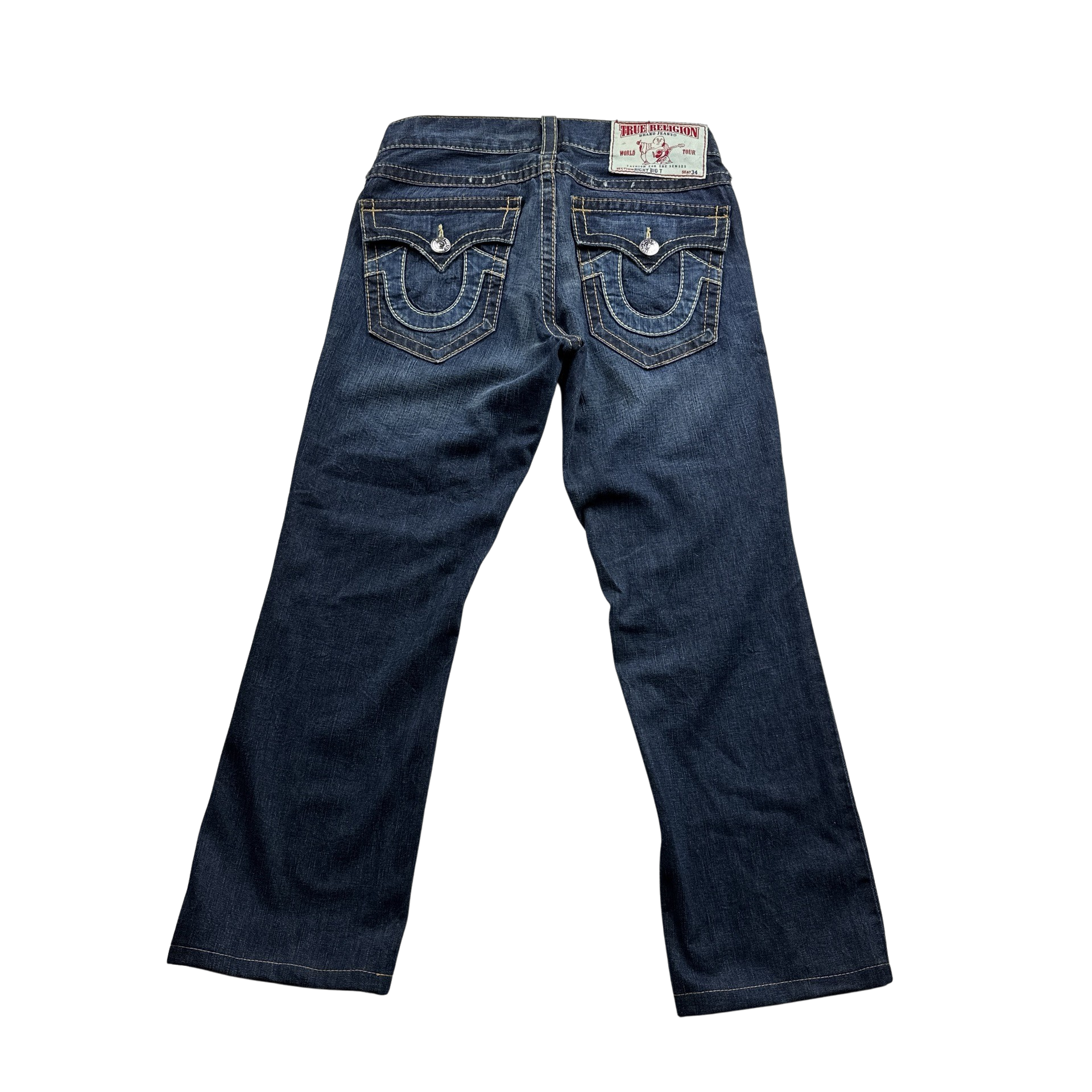 true religion パンツ　34inch TRUE religion デニムパンツ 34インチ トゥルーレリジョン - メルカリ