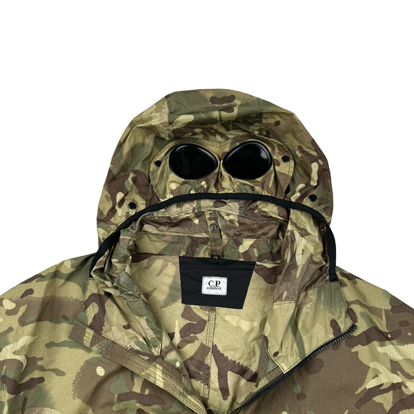 CP Company Re Print Camo Goggle Hooded Jacket - 3XL