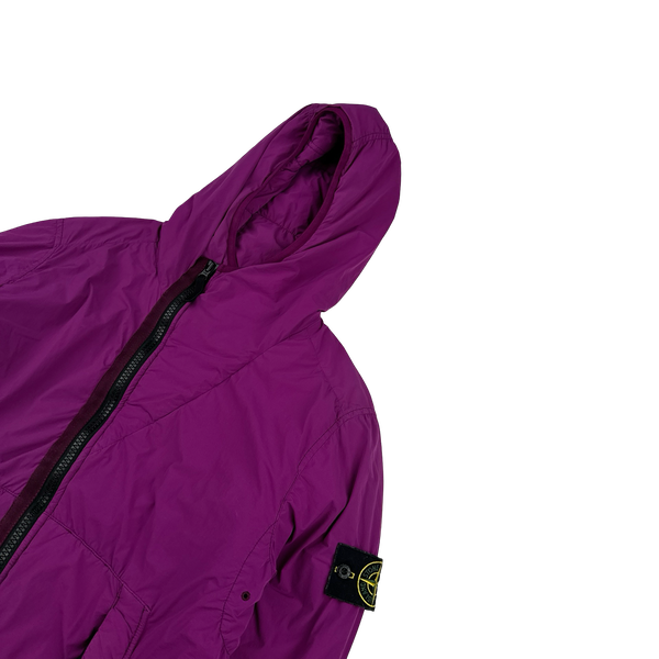 Stone Island 2019 Purple Comfort Tech Composite Jacket - Small