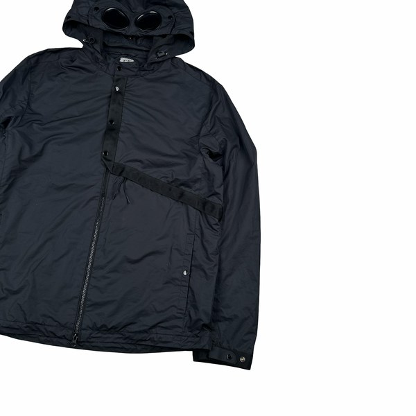 CP Company Black Micro M Goggle Jacket - XL