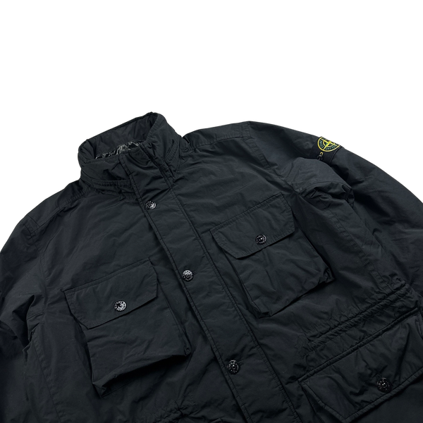 Stone Island Black Naslan Light Watro Primaloft Field Jacket - XXL