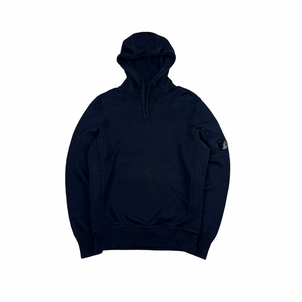 CP Company Navy Lens Viewer Hoodie - Small