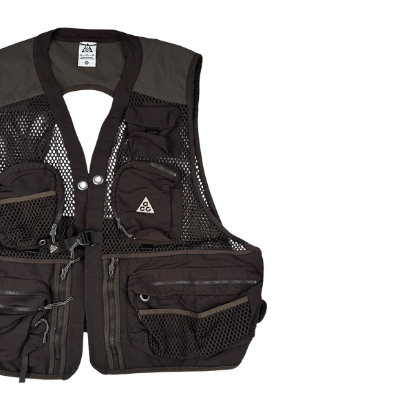 Nike ACG 2022 Mesh Brown Cargo Gilet/Vest - XL/XXL