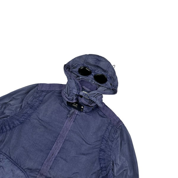 CP Company Purple Chrome Shimmer Goggle Jacket - Large