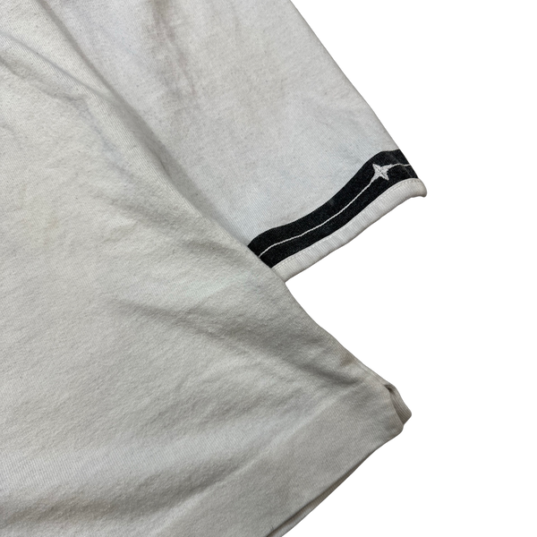 Stone Island Vintage 1998 White Pullover Jumper - Large