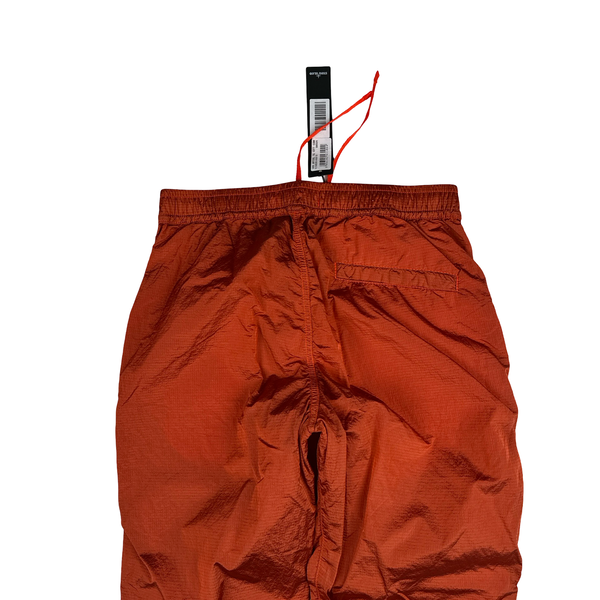 Stone Island 2020 Coral Nylon Metal Rip Stop Tracksuit Bottoms - Small