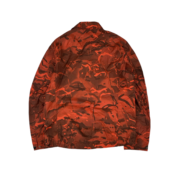CP Company Re Print Orange Camo Lens View Overshirt - XL
