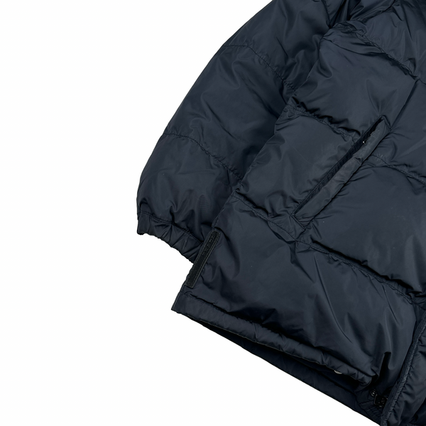 Prada Navy Nylon Padded Puffer Jacket - Large