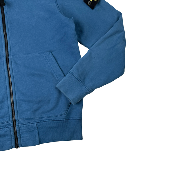 Stone Island 2020 Blue Cotton Crewneck Sweatshirt - Small
