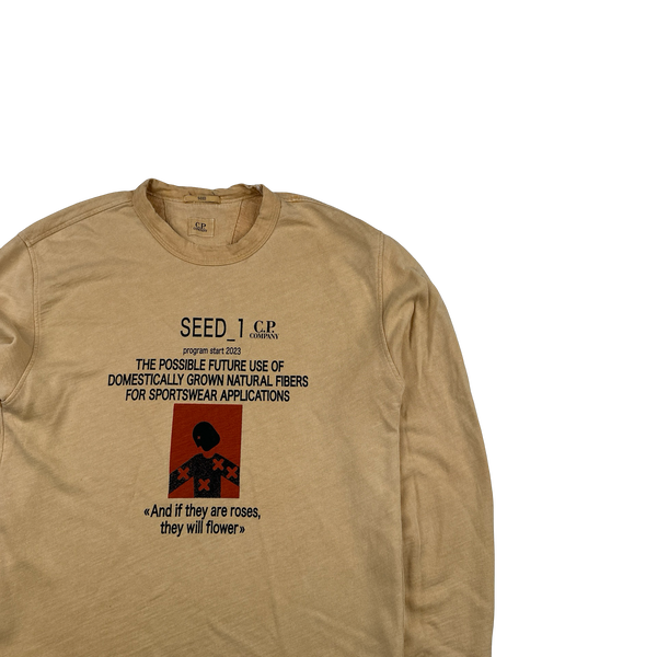 CP Company SEED_1 Graphic Crewneck Sweatshirt - Small