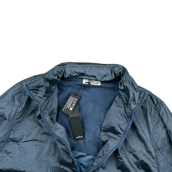 Stone Island 2023 Econyl Blue Regenerated Nylon Metal Jacket - XL