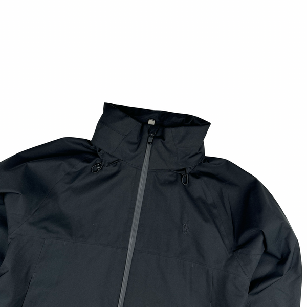 Ralph Lauren Performance Black Windproof Nylon Jacket - Large