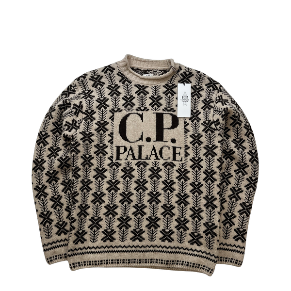 CP Company x Palace Beige Knit - Small