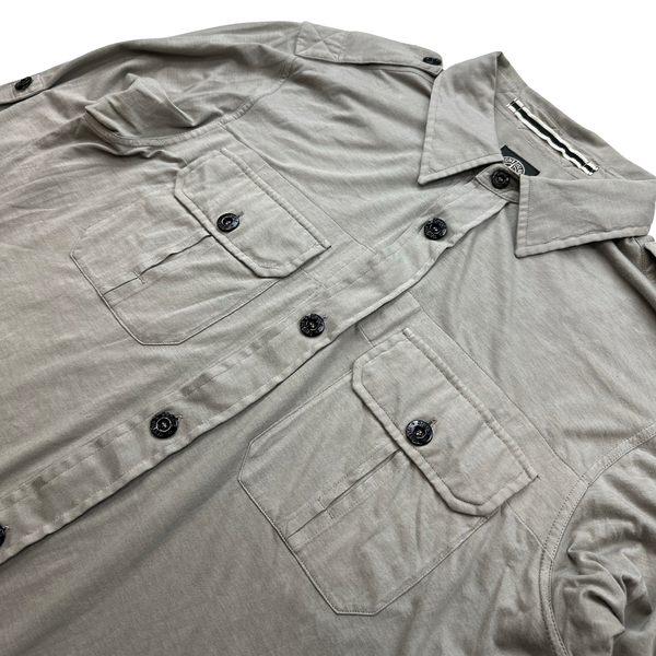Stone Island 2011 Beige Cotton Shirt - Large