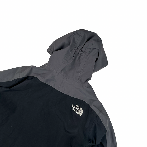 North Face Black/Grey Hyvent Jacket - XS