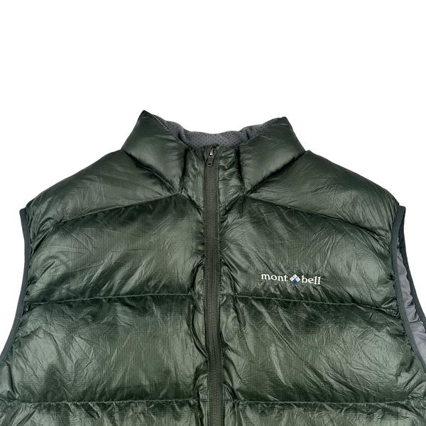Montbell 800 Down Filled Ripstop Nylon Gilet - XL