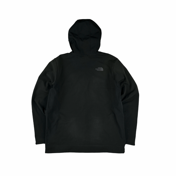 North Face Black Comfort Shell Hooded Jacket - Large