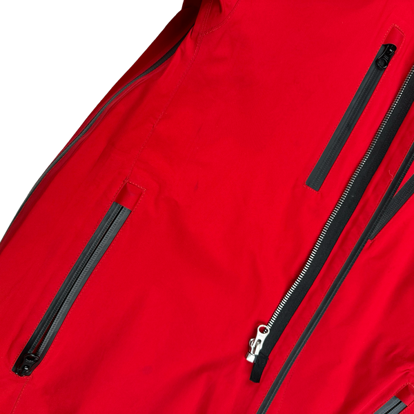 Stone Island 2020 Red Shadow Project Gore Tex Paclite Jacket - Medium