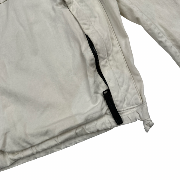 Stone Island 1998 Vintage Cotton Multi Pocket Green Edge Jacket - XL