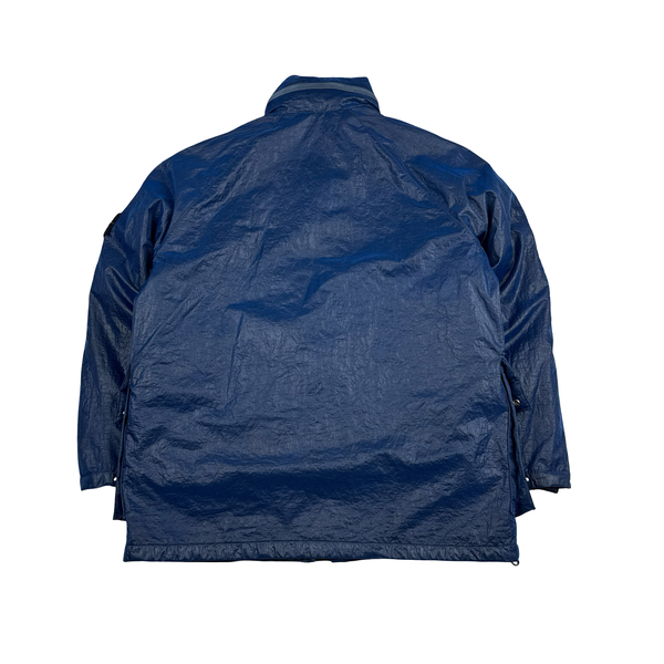 Stone Island Nylam Blue Vintage AW2000 Rare Dutch Rope Jacket - Large