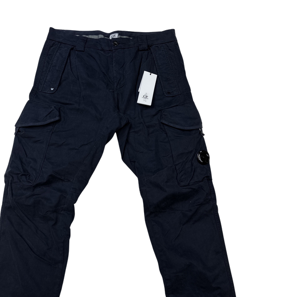 CP Company Navy Lens Viewer Ergonomic Cargos - Large, XL, XXL
