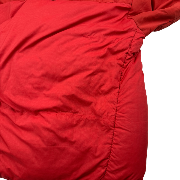 North Face Red Summit Series 700 Down Hooded Puffer Jacket - Medium