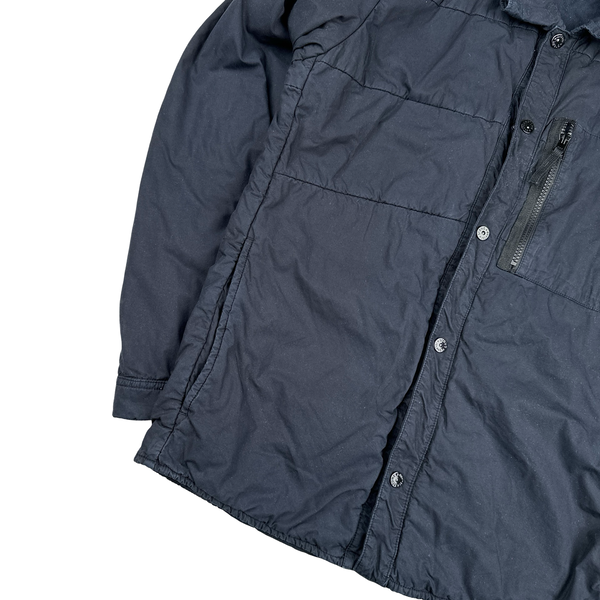 Stone Island 2016 Navy Quilted Cotton Jacket - Large