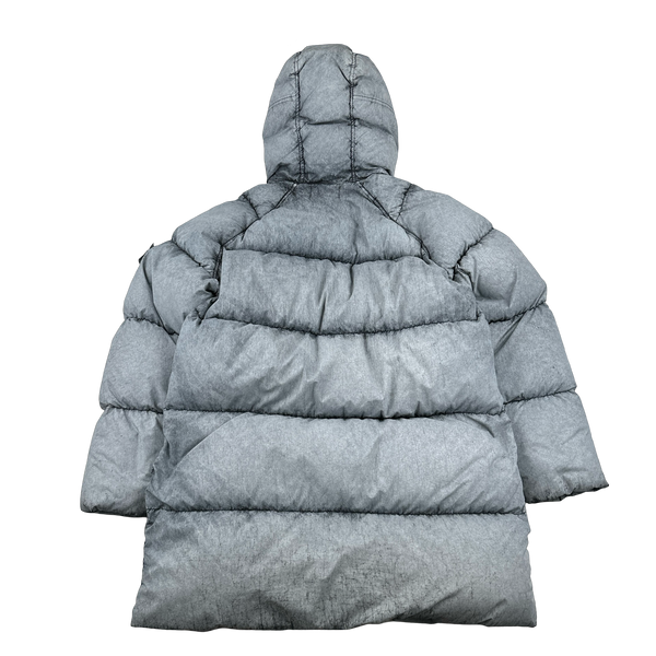 Stone Island 2017 Tela Nylon Down Dust Frost Puffer - Medium