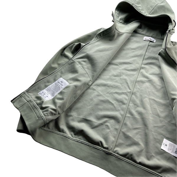 Stone Island 2019 Green Light Soft Shell R Jacket - XL