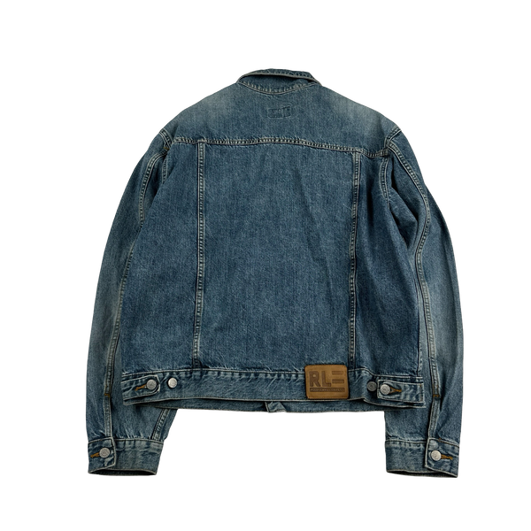 Ralph Lauren Polo Jeans Heavyweight Denim Jacket - Large