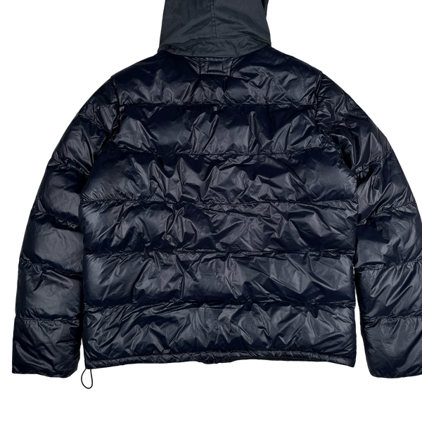 CP Company Navy DD Shell Goggle Jacket - XL