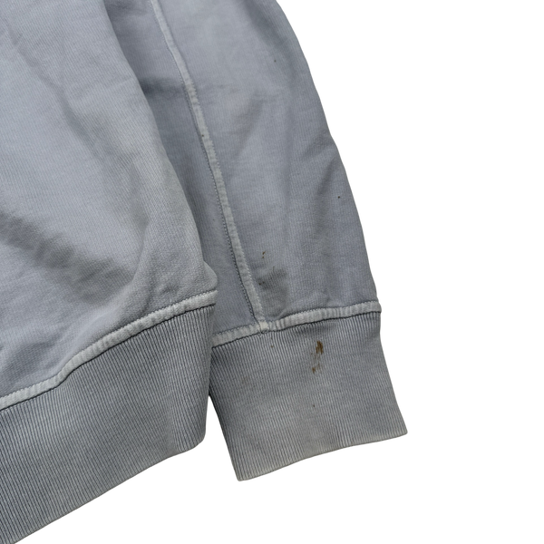Stone Island 2013 Lilac Cotton Pullover Hoodie - Large