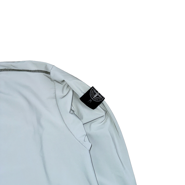 Stone Island 2019 Khaki Plated Reflective Crewneck Pullover - XL