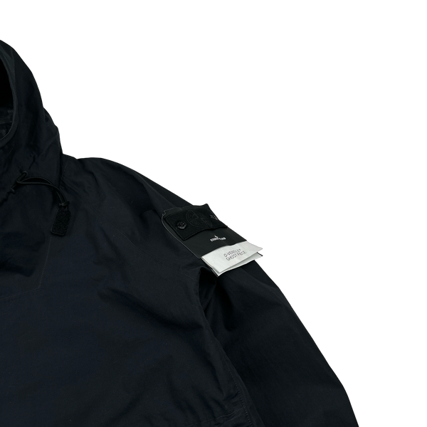 Stone Island 2022 Navy Ghost O-Venile Pullover Smock Jacket - Medium