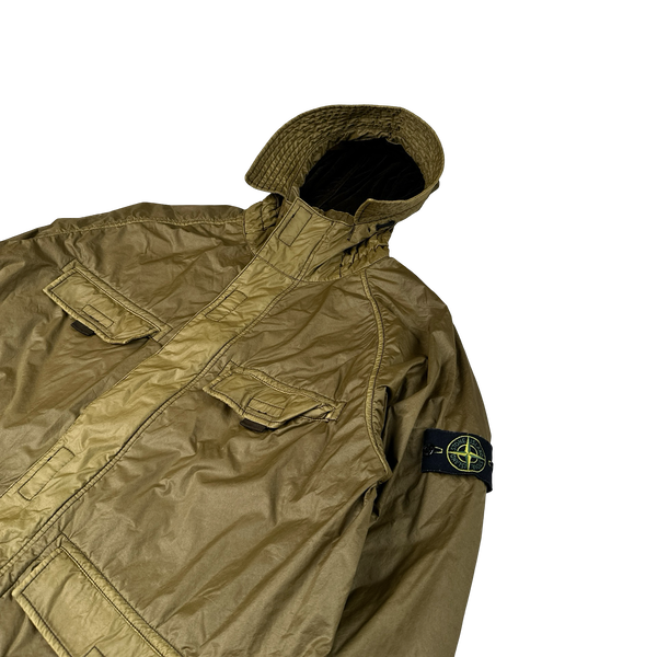 Stone Island 2018 Brown Lamy Flock Multipocket Jacket - XL