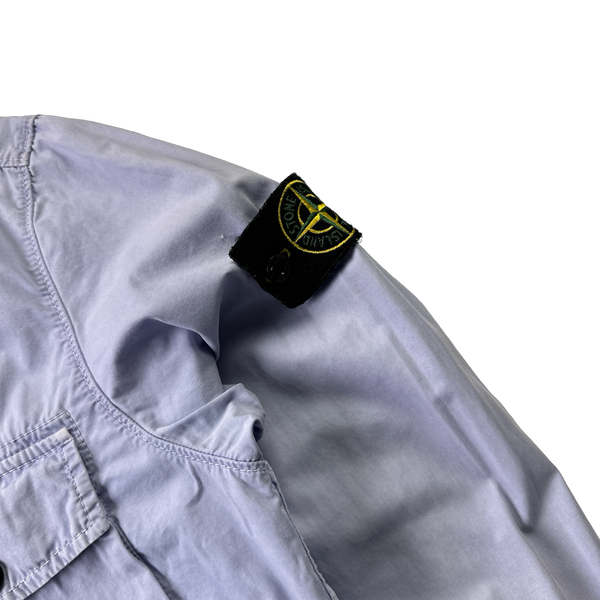 Stone Island 2019 Lilac Cotton Overshirt - Small