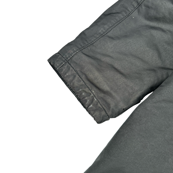 Stone Island 2017 Charcoal Grey David TC Primaloft Lined Long Jacket -3XL