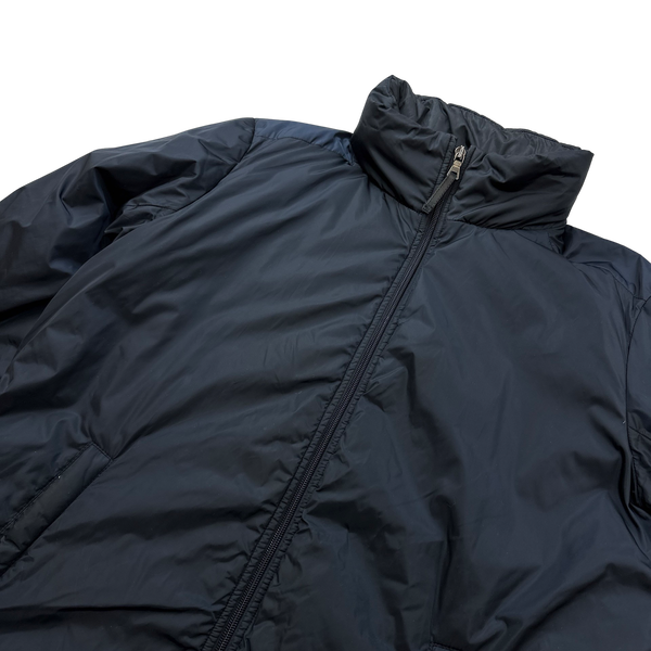 Prada Navy Nylon Black Label Padded Jacket - XL