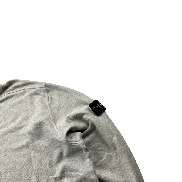 Stone Island 2013 Beige Marl Nylon Hooded Zipped Jumper - 3XL