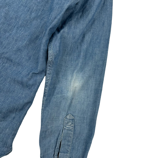 Stone Island 2014 Denim Cotton Overshirt - Small