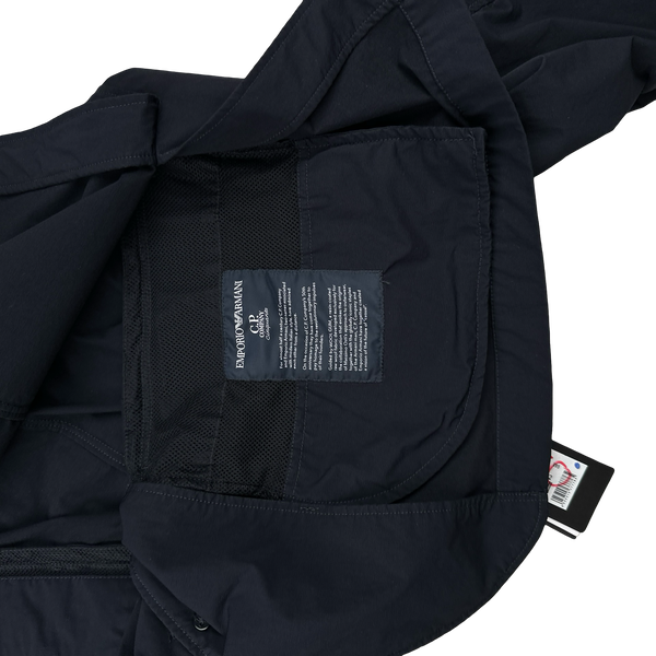 CP Company x Armani Lens Viewer DyShell Buttoned Stretch Jacket - XL