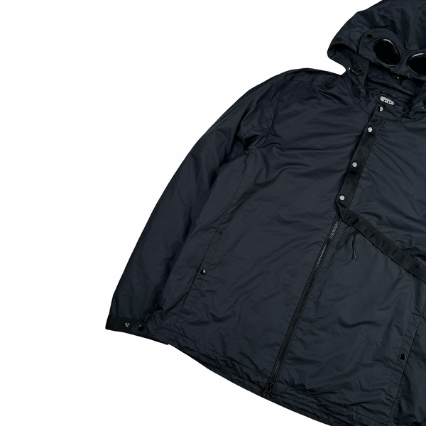CP Company Black Micro M Goggle Jacket - XL