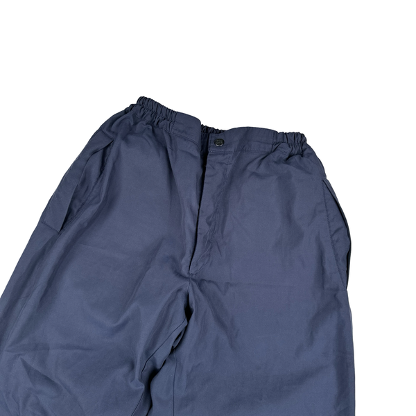 Burberry Golf Waterproof Spellout Patch Baggy Trousers - Medium