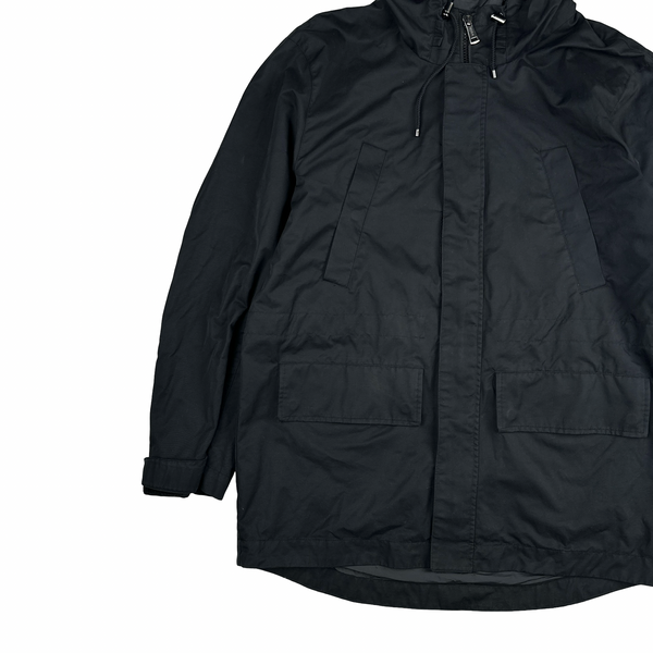Ralph Lauren Polo Black Windproof Nylon Jacket - Large