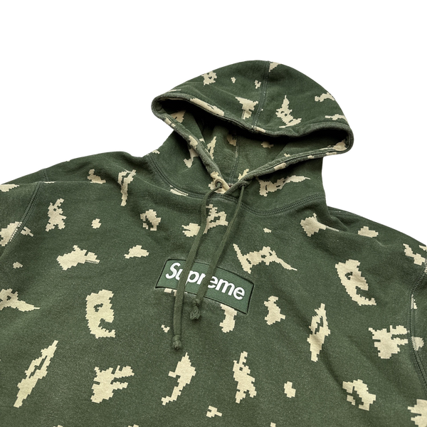 Supreme Camo Box Logo Hoodie - XL