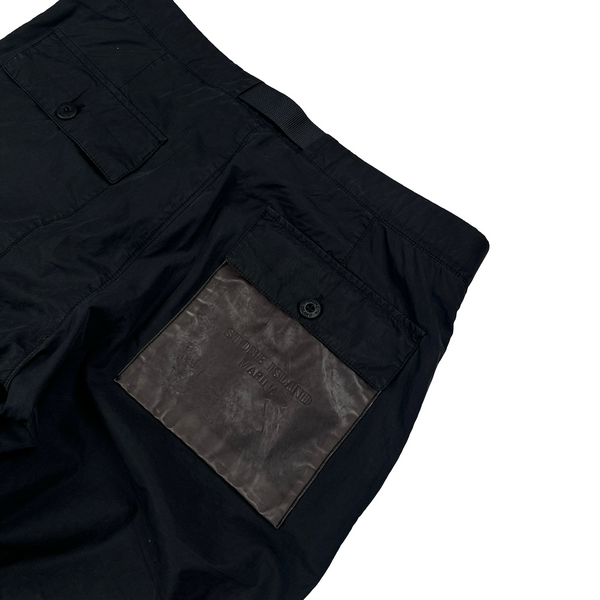 Stone Island 2015 Marina Black RE Cargo Trousers - Small